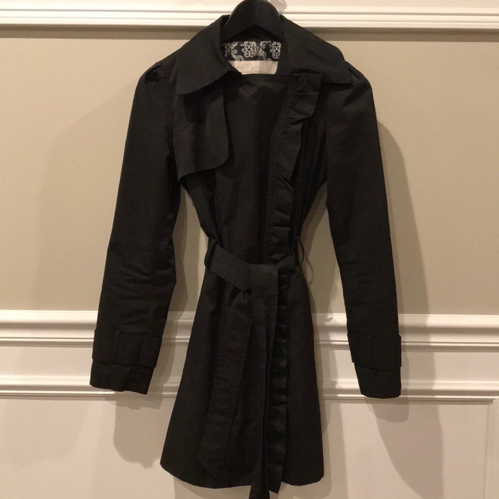 Jessica Simpson trench coat